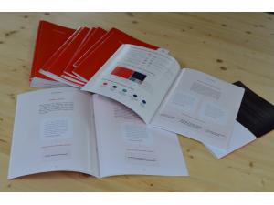 Brochure pique agrafe avec couverture