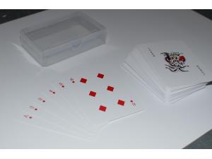 Jeux de carte personnalis avec boite