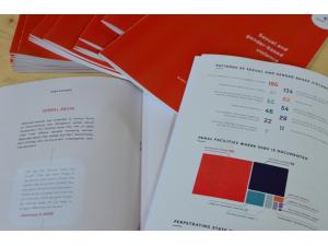 Brochure pique agrafe avec couverture