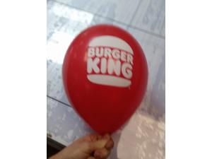 Impression de ballon gonflable pour Burger King Suisse