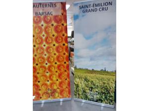 Roll-up multi visuels 85cm personnalis unitaire