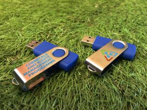 Cl usb personnalis deux face 3 couleurs pour ONU Environnement