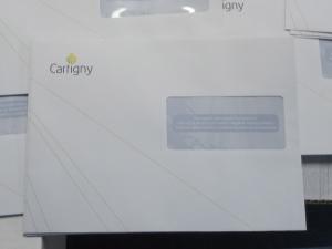 Impression enveloppe c5 fentre Elco pour la Mairie de Cartiny