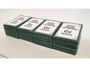 Jeu de cartes 100% sur mesure avec boite en carton personnalis� pour QUALISUD � Aire sur Adour