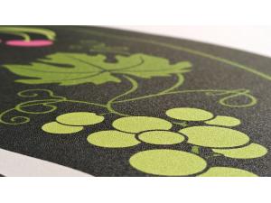 Adh�sif mural avec impression recto en couleurs pour SAS Caf� Barzoi � Annecy