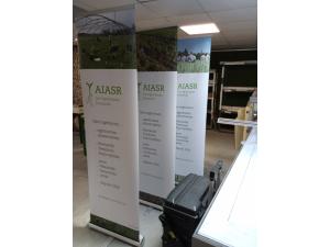 Roll-up publicitaire de largeur 60cm personnalis