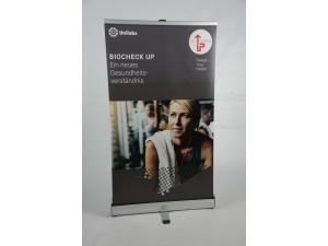 Impression de plus de 200 exemplaires roll-up pour Unilab en 3 langues