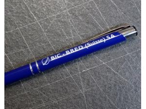 Style Aluminium bleu pour la banque BIC BRED