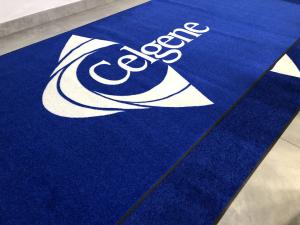 Tapis de sol pour entre personnalis grand format