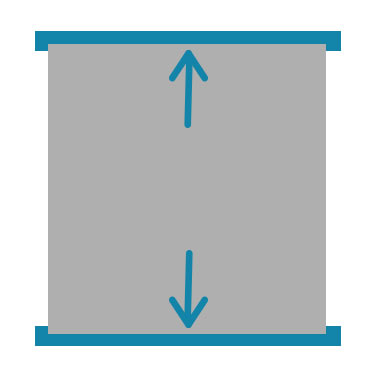 Emplacement Fixation : En haut et en bas