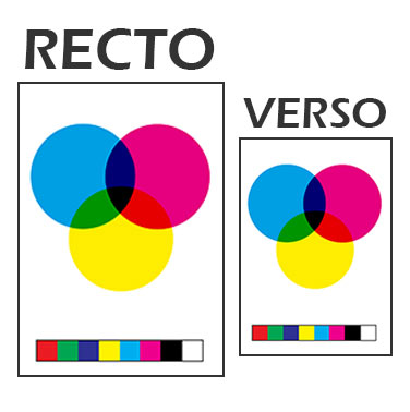 Impression : Couleurs Recto/Verso (Quadri)