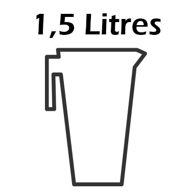 Capacit : 1,5L Pichet