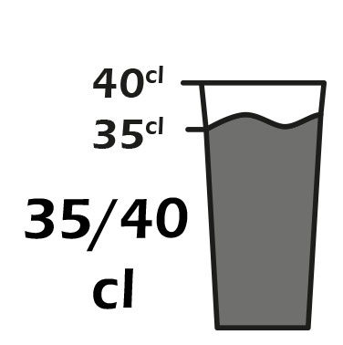 Capacit : 35/40cl