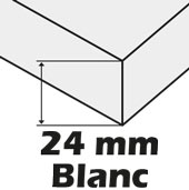 PVC expans Blanc 3mm