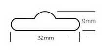 Trou de perforation type euroslot